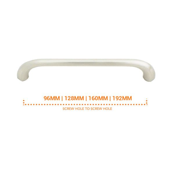 3308 Plain Stainless Pull Handle