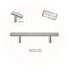 3400 Stainless Solid Pull Handle