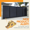 50S V-Groove Concealed Gate Roller