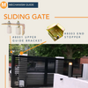 Sliding Gate U-Groove Hardware Set