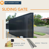 Sliding Gate U-Groove Hardware Set
