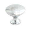 387 Plain Chrome Knob Handle