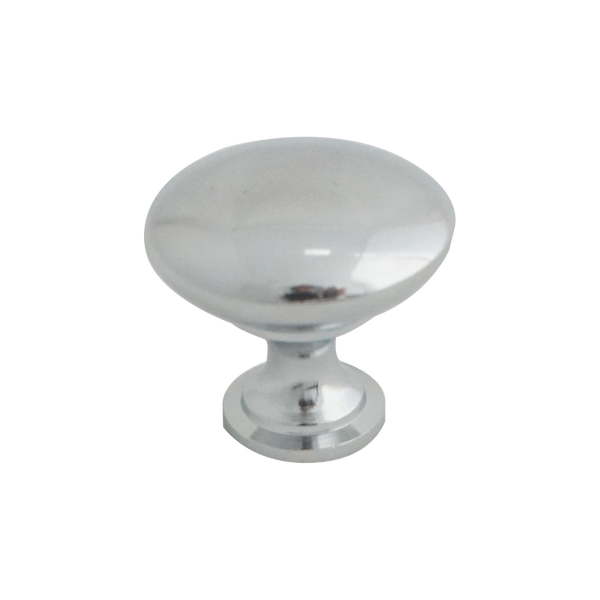 387 Plain Chrome Knob Handle