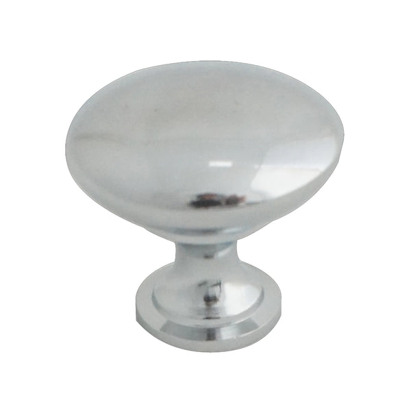 387 Plain Chrome Knob Handle