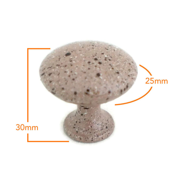 387 Pink Marble Zinc Alloy Knob