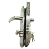 Corona Entrance Mortise Lockset with Round Backplate