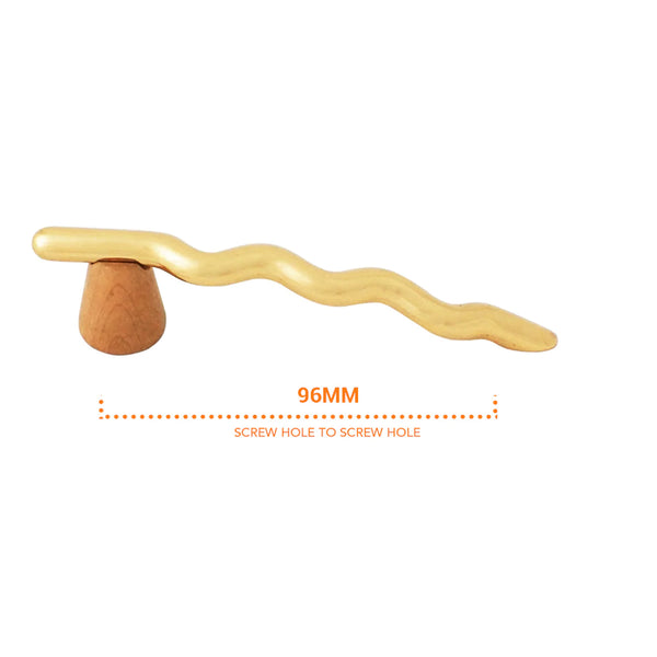 402 Zigzag with Wood Zemak Pull