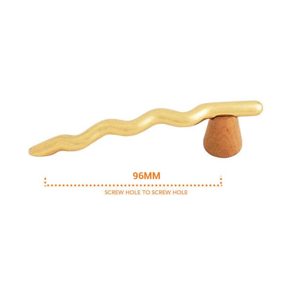 402 Zigzag with Wood Zemak Pull
