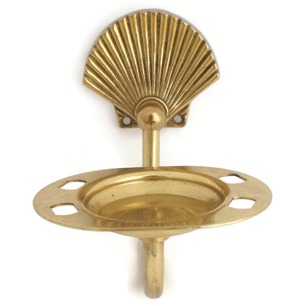 Solid Brass Toothbrush and Tumbler Holder