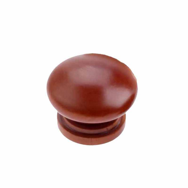 4102 Teak Color Wood Knob