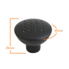 4380 Black Powedered Knob