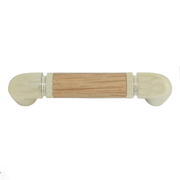 439 Oak Brass Plastic Pull Handle