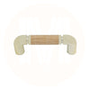 439 Oak Brass Plastic Pull Handle