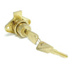 Spartan 4510 Brass Plated Drawer Lock
