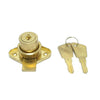 Spartan 4510 Brass Plated Drawer Lock