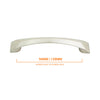 476 Plain Stainless Pull Handle