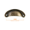 4836 Antique Brass Pull