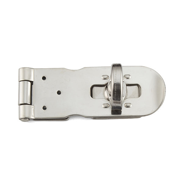 Stainless Safety Hasp with Lock Button