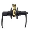 Corona Black Entrance Keyed Lever Lock