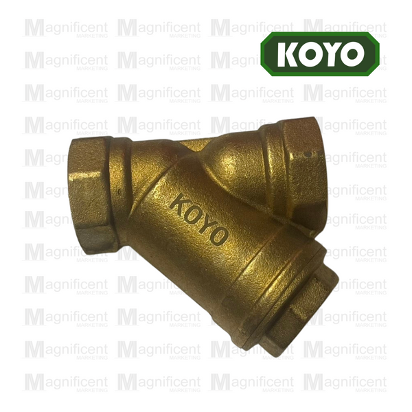 KOYO Brass Y-Strainer Valve 125 psi