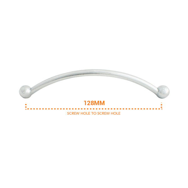 502 128mm Chrome Plated Pull