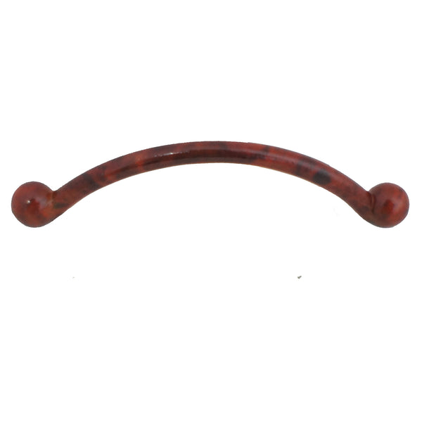 502 96mm Camphor Red Zinc Alloy Pull