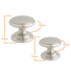 509 Round Stainless Knob