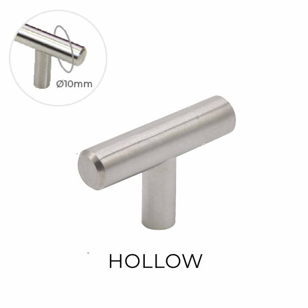 7925 Stainless Hollow T Bar Knob