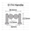 5174 Mini Stainless Handle