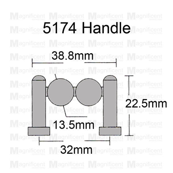 5174 Mini Stainless Handle