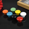 1230 Plain Red Plastic Knob