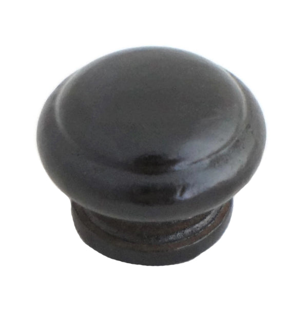 5208 Black Coated Knob