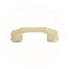 523 Oak with Brass Base Plastic Pull Handle