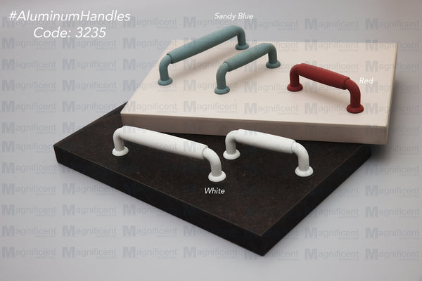 3235 Sandy White Aluminum Pull
