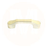 554 Light Oak Wrapped in Brass Plastic Pull Handle