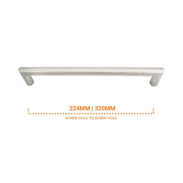 5704 Stainless Solid Pull Handle