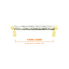 5903 Zinc Brass Plated Pull