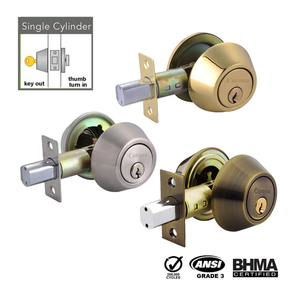 Corona Deadbolt Single Lock