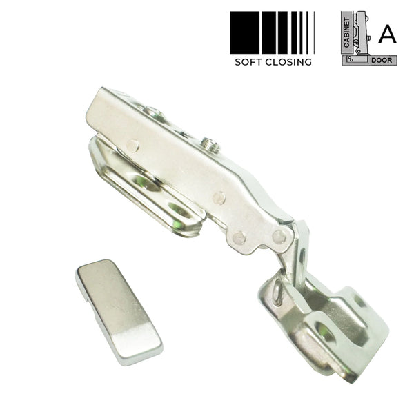 Giano Soft Close Hydraulic Full Overlay Hinge