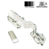 Giano Soft Close Hydraulic Half Overlay Hinge