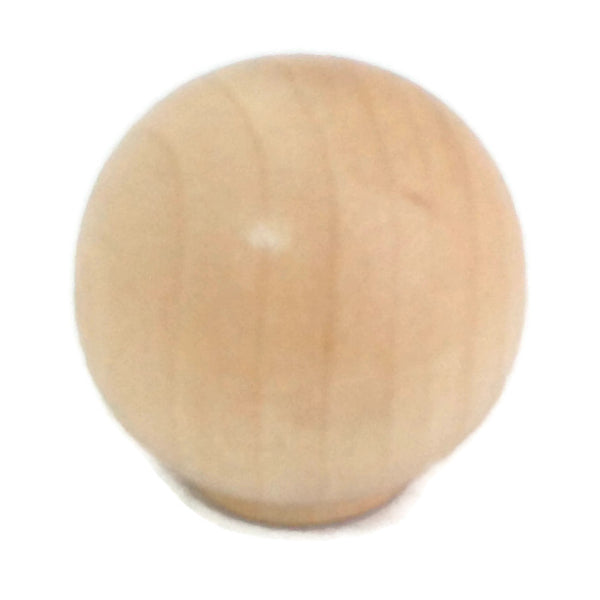 6108 Spherical Light Oak Wooden Knob - Magnificent Marketing (DIY Builders Hardware)
