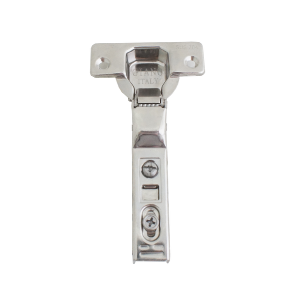 Giano Stainless Hydraulic Clip On Inset Hinge
