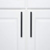 7925 Matte Black Hollow T Bar Handle