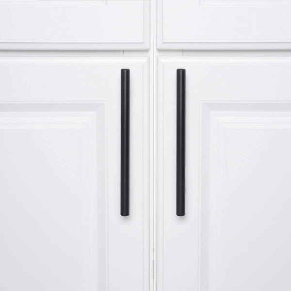 7925 Matte Black Hollow T Bar Handle
