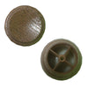 6450 Walnut Plastic Knob