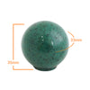 6533 Rounded Green Marble Plastic Knob