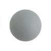 6533 Rounded Matt Gray Plastic Knob - Magnificent Marketing (DIY Builders Hardware)