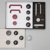 1230 Plain Gray Plastic Knob
