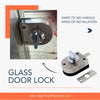 Tajima Frameless Double Glass Door Lock