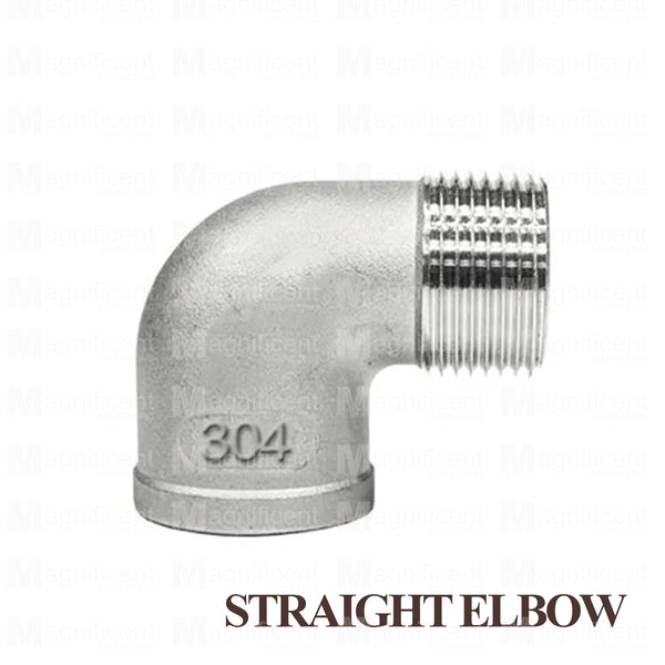 LEYO Stainless 304 Straight Elbow